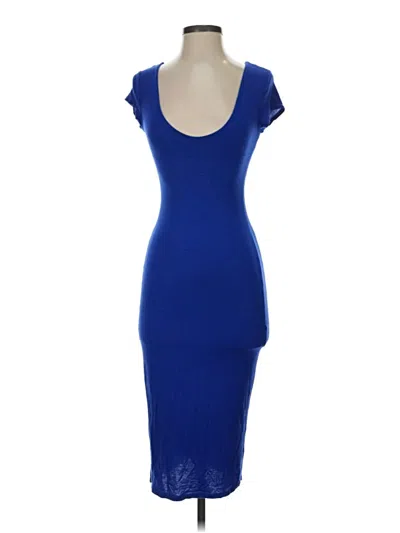 Pre-owned See You Monday Cocktail Dress In Blue