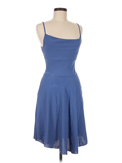 Pre-owned See You Monday Cocktail Dress In Blue