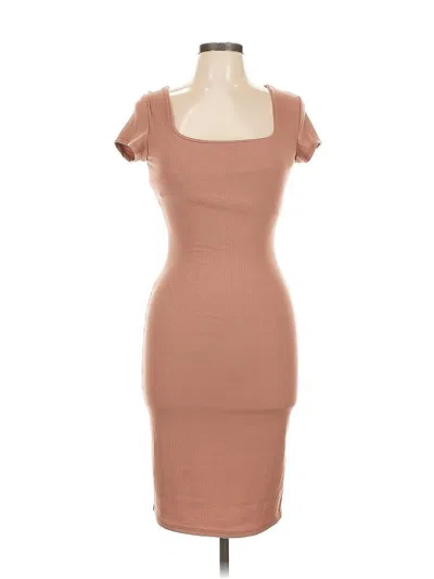 Pre-owned See You Monday Cocktail Dress In Brown