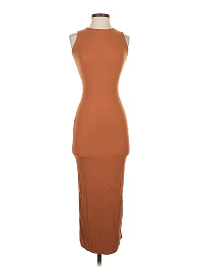 Pre-owned See You Monday Cocktail Dress In Brown