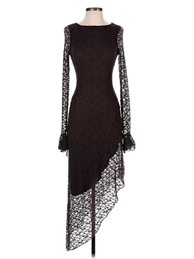 Pre-owned See You Monday Cocktail Dress In Brown