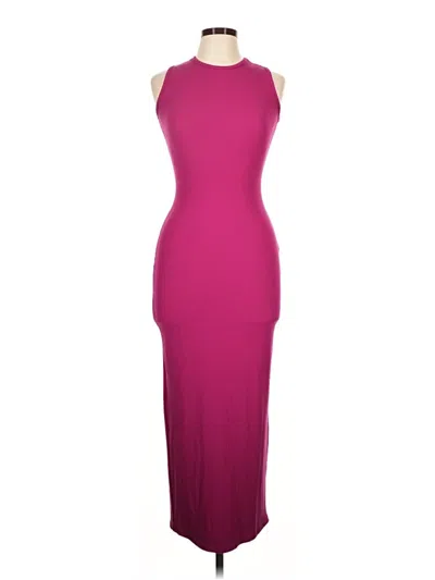 Pre-owned See You Monday Cocktail Dress In Burgundy