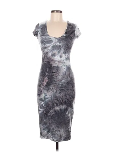 Pre-owned See You Monday Cocktail Dress In Gray