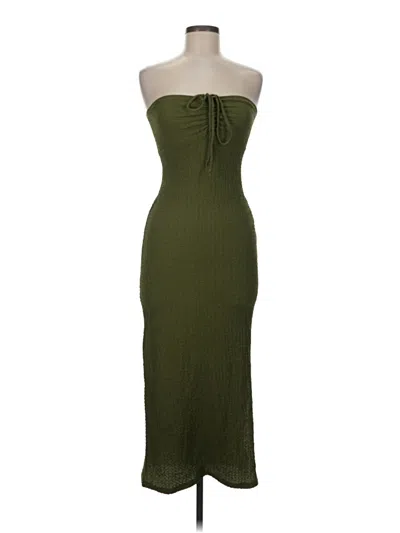 Pre-owned See You Monday Cocktail Dress In Green
