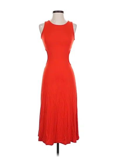 Pre-owned See You Monday Cocktail Dress In Orange