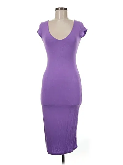Pre-owned See You Monday Cocktail Dress In Purple