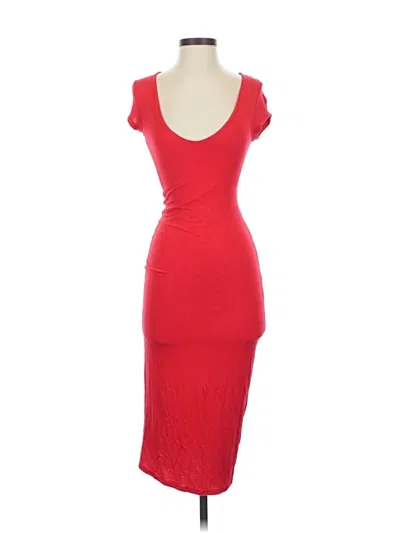 Pre-owned See You Monday Cocktail Dress In Red