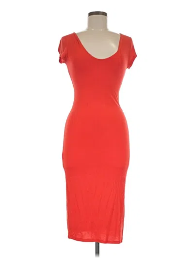 Pre-owned See You Monday Cocktail Dress In Red