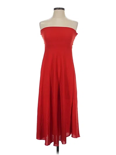 Pre-owned See You Monday Cocktail Dress In Red