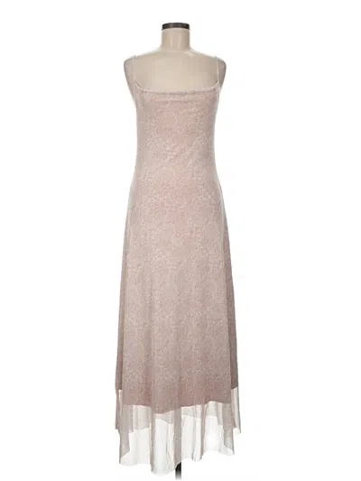 Pre-owned See You Monday Cocktail Dress In Tan