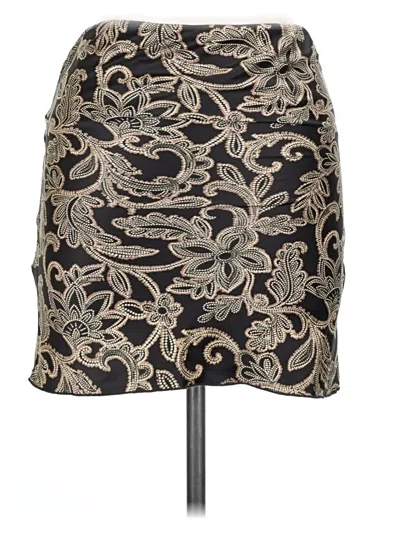 Pre-owned See You Monday Formal Skirt In Black