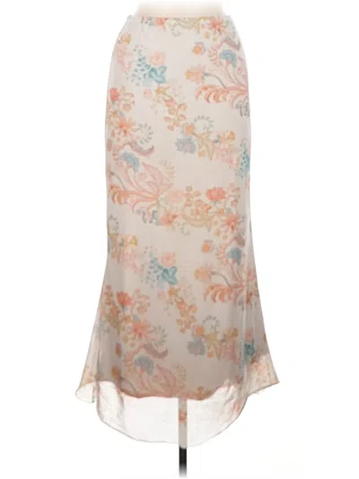 Pre-owned See You Monday Formal Skirt In Ivory