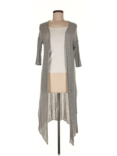 Pre-owned See You Monday Kimono In Gray