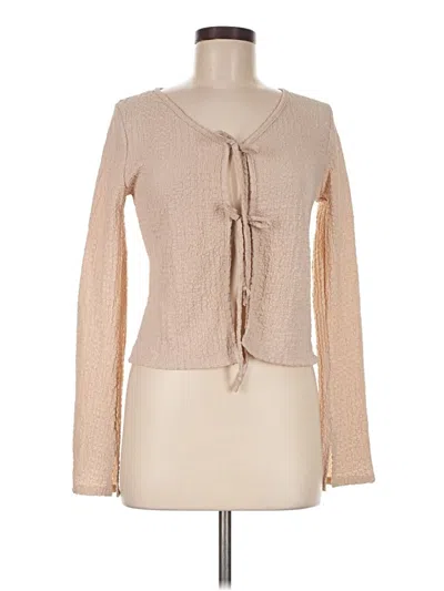 Pre-owned See You Monday Long Sleeve T-shirt In Tan