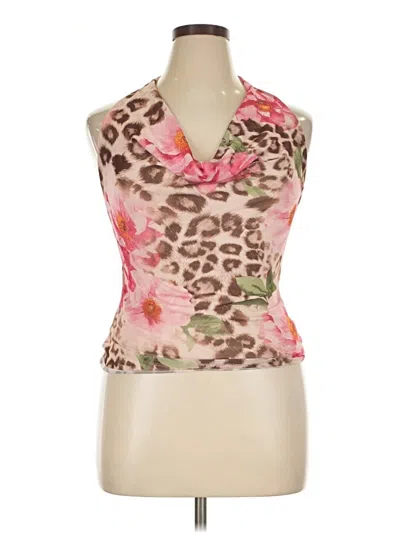 Pre-owned See You Monday Sleeveless Blouse In Pink