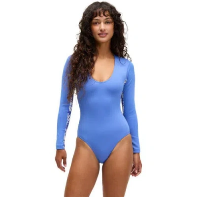 Seea Swimwear Harper Surf Suit In Petals (rc-skin)