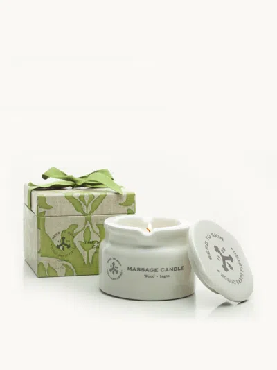 Seed To Skin The Massage Candle 55g In Green
