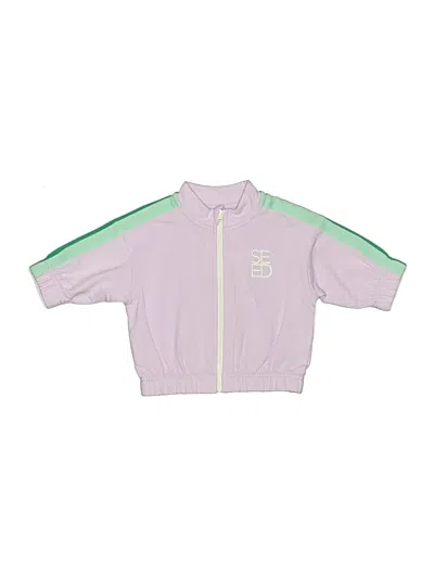 Pre-owned Seed Babies' Track Jacket In Purple