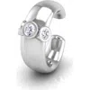 Seed2stone 180 Mid Ear Cuff In Silver
