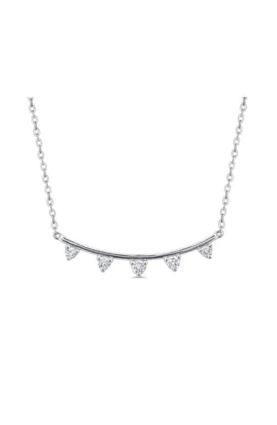 Seed2stone Beauty-bar Necklace In Silver