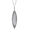 Seed2stone Deco Pendant In Silver