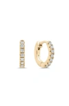 Seed2stone Pavé-all-day Hoops In Gold