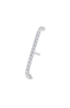 Seed2stone Pavé-all-day Vertical Crawler In Silver