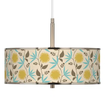 Seedling By Thomas Paul Dahlia 16" Wide Pendant Light