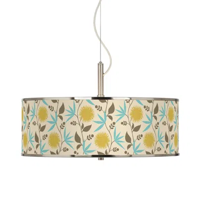 Seedling By Thomas Paul Dahlia 20" Wide Pendant Light