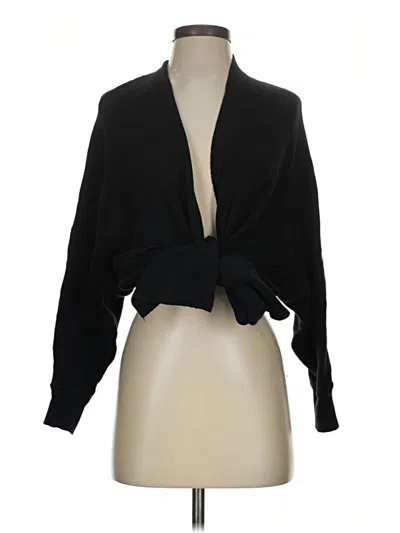 Pre-owned Seek The Label Cardigan Sweater In Black