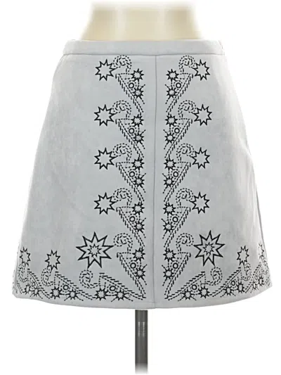 Pre-owned Seek The Label Casual Skirt In Gray