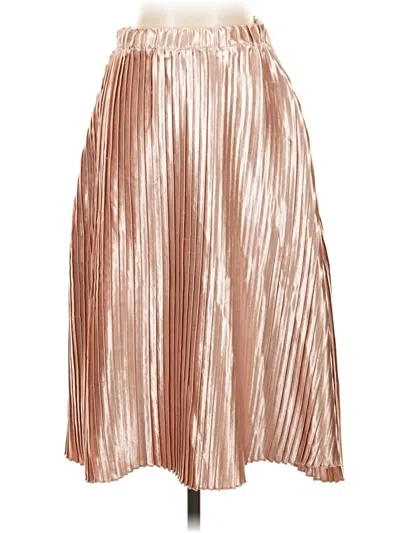 Pre-owned Seek The Label Formal Skirt In Gold