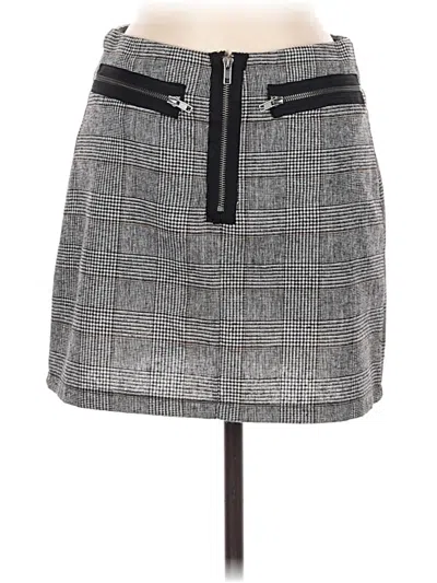 Pre-owned Seek The Label Formal Skirt In Gray
