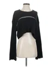 Seek The Label Pullover Sweater In Black
