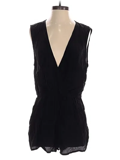 Pre-owned Seek The Label Romper In Black
