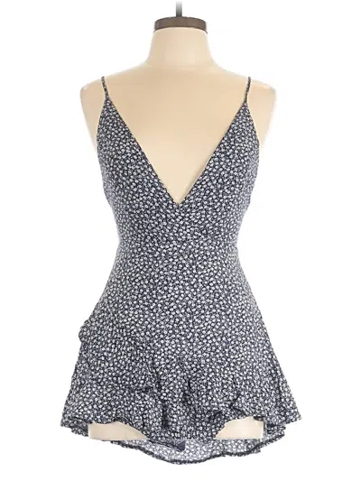 Pre-owned Seek The Label Romper In Blue