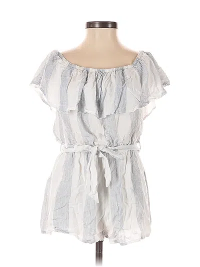 Pre-owned Seek The Label Romper In Gray