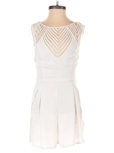 Pre-owned Seek The Label Romper In White