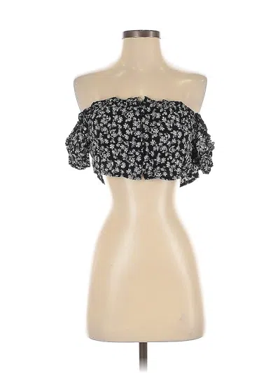 Pre-owned Seek The Label Sleeveless Blouse In Black
