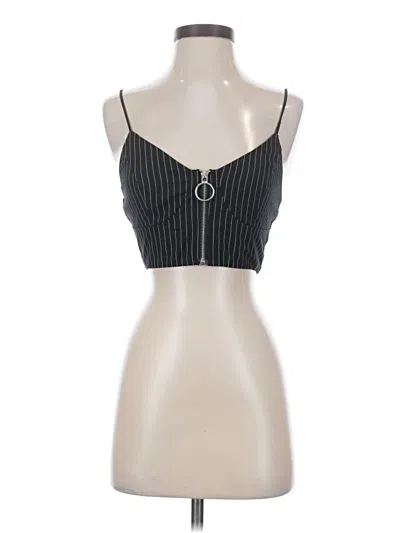 Pre-owned Seek The Label Sleeveless Top Black Sweetheart Neckline Tops