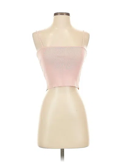 Pre-owned Seek The Label Sleeveless Top Pink Square Neckline Tops