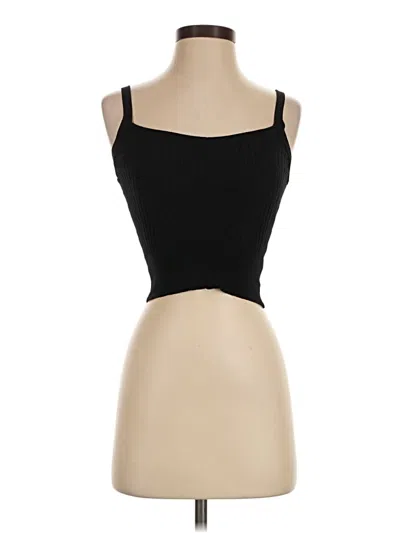 Pre-owned Seek The Label Tank Top Black Strapless Neckline Tops