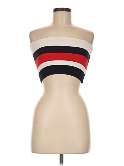 Pre-owned Seek The Label Tube Top Red Strapless Neckline Tops
