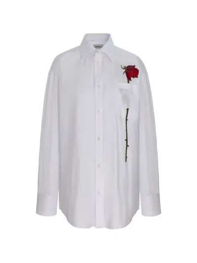 Seen Users His Last Rose Shirt In White