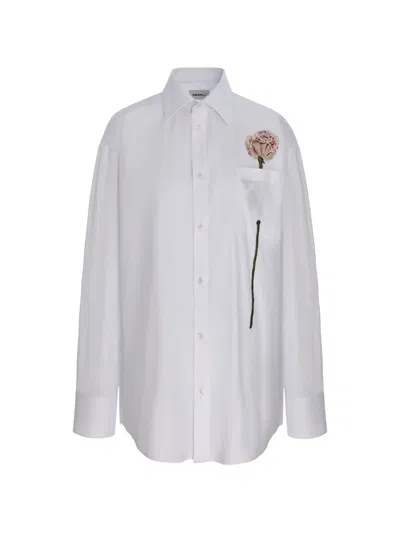 Seen Users His Last Rose Shirt In White