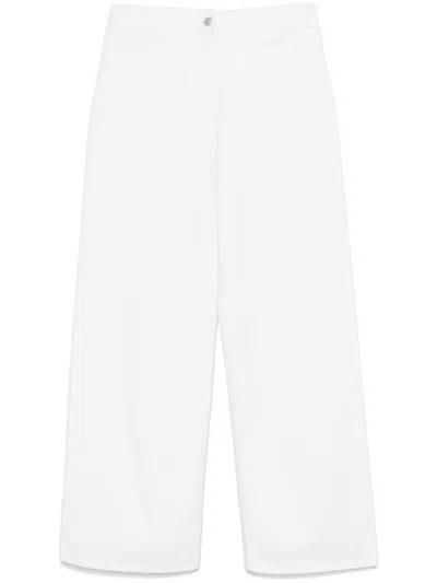 Seen Users Pull To Open Jeans In White