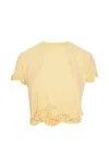 Seen Users Twombly Bloom T-shirt In Yellow