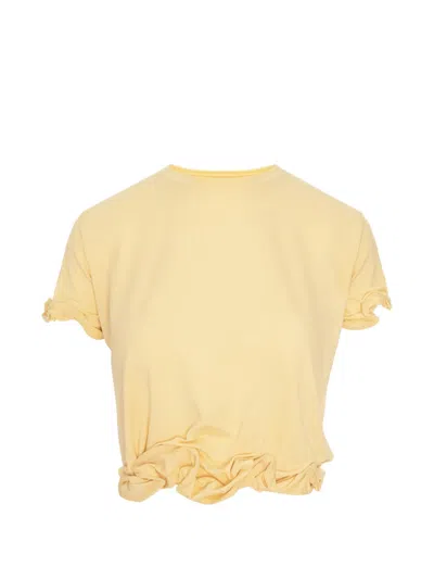 Seen Users Twombly Bloom T-shirt In Yellow