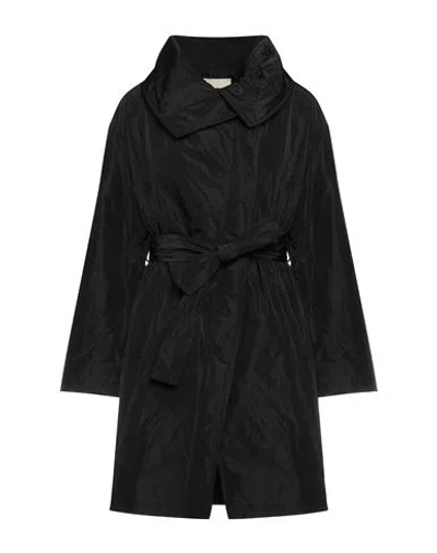 Sees Infinitely Woman Woman Coat Black Size 10 Synthetic Fibers