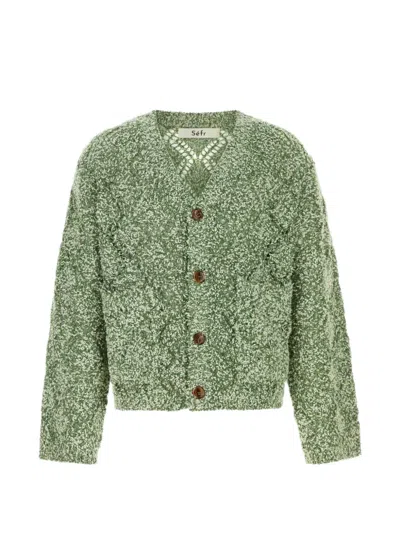 Séfr Abain Cardigan In Green
